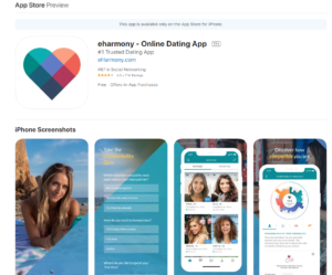 eeharmony rating by apple
